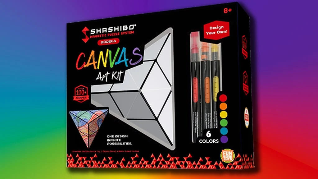 Shashibo Dodeca Canvas Art Kit