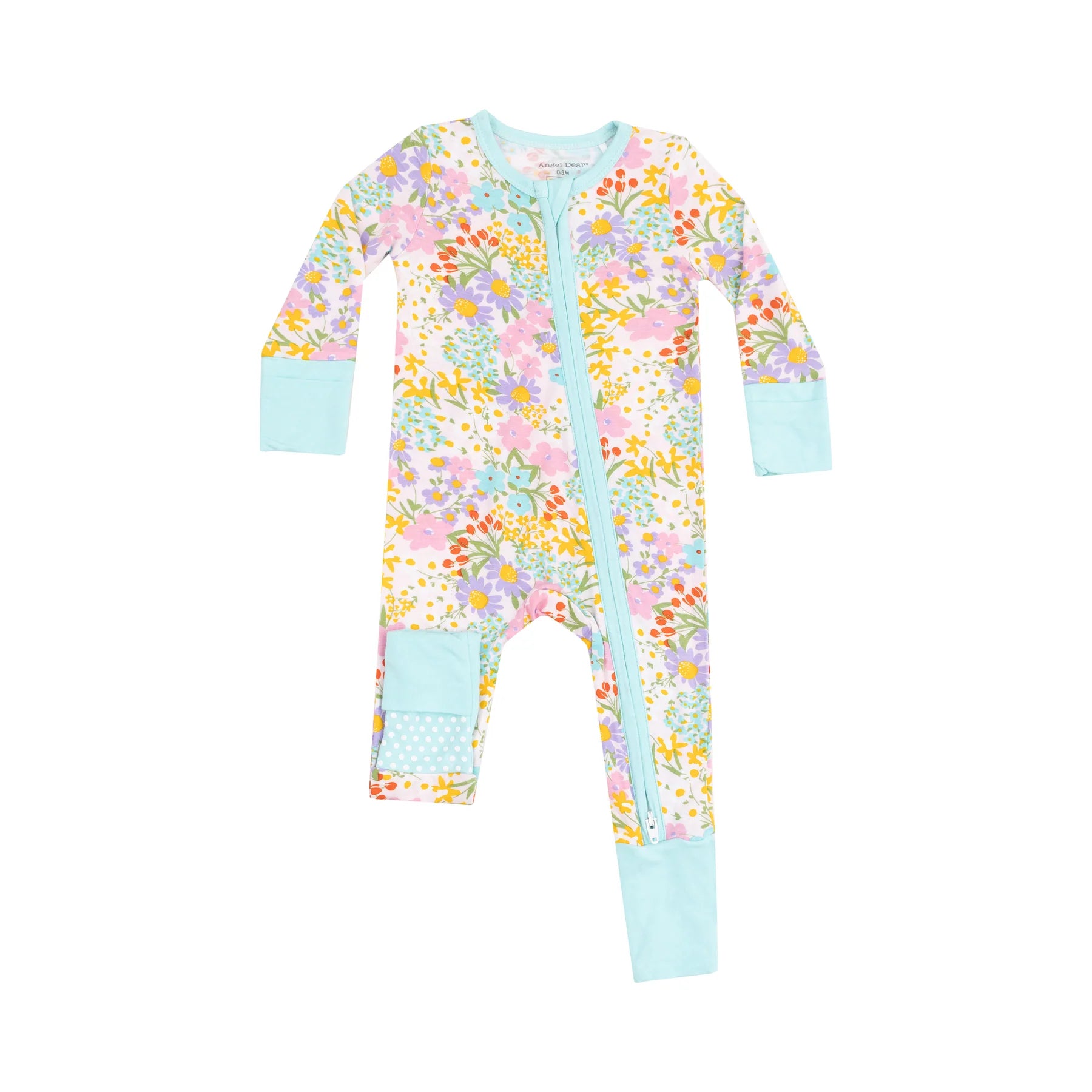 Amelia Floral 2 Way Zipper Romper 0-3 month
