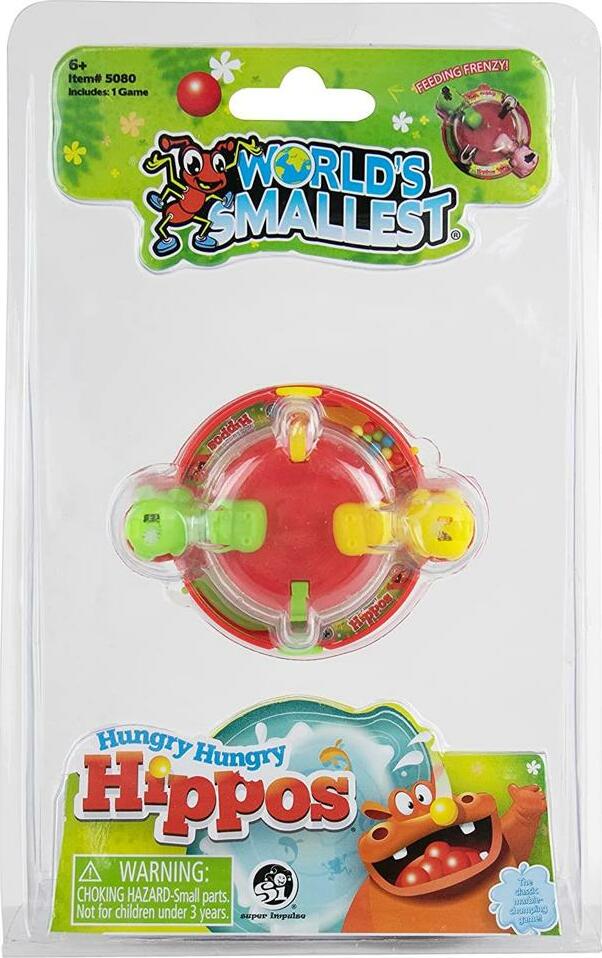 Super Impulse Worlds Smallest Hungry Hungry Hippo