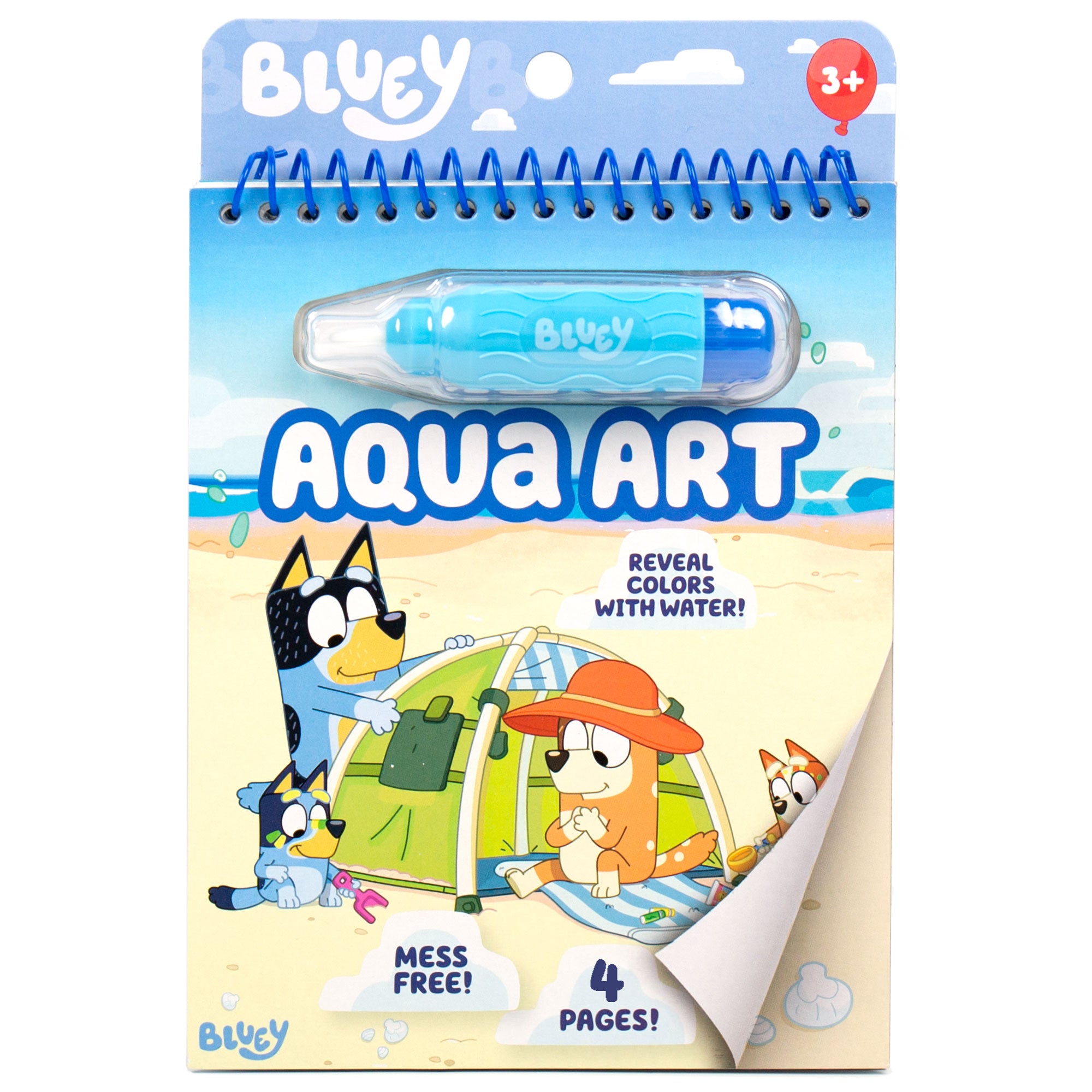 Bluey Aqua Art