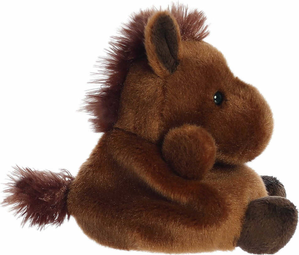 Aurora Palm Pals™ - 5" Truffle Brown Horse™