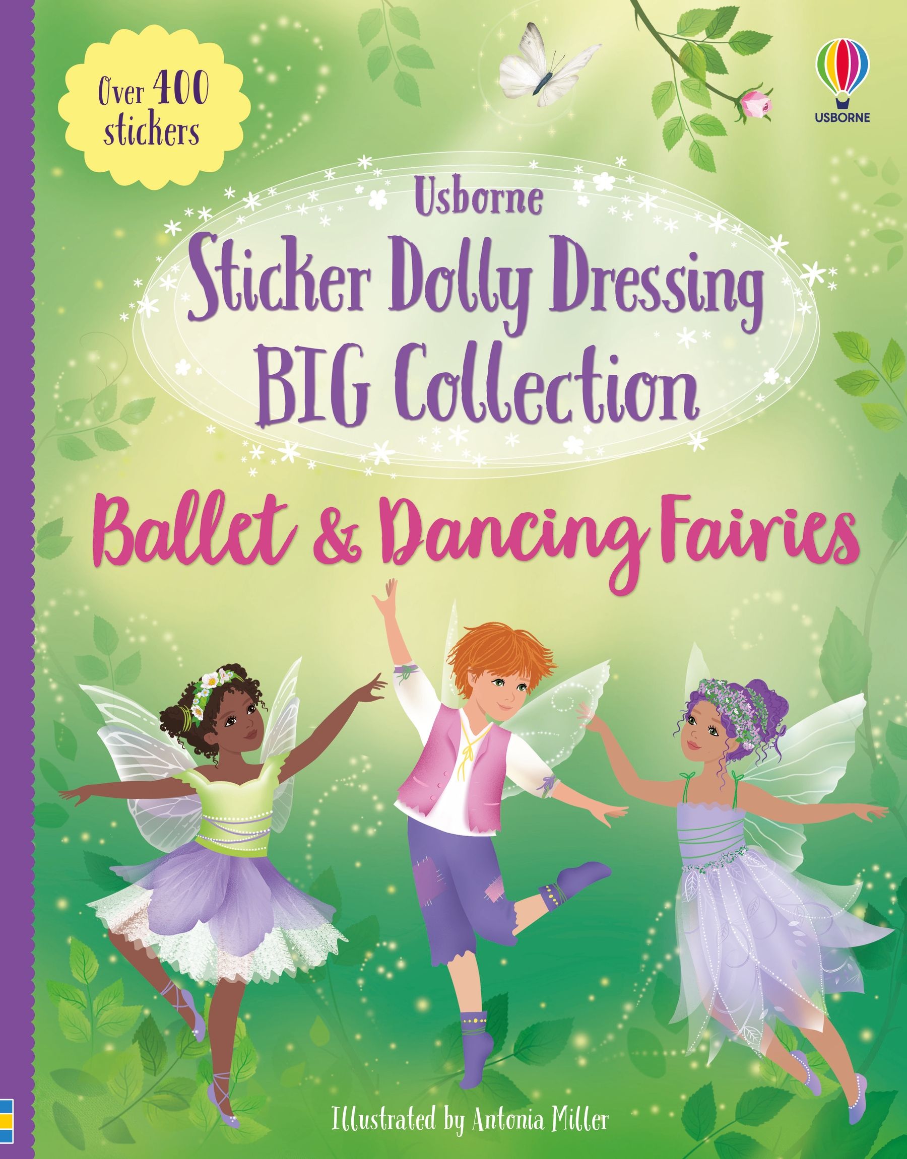 Sticker Dolly Dressing Big Collection - Ballet and Dancing Fairies