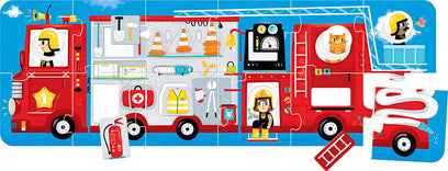 Make-a-Match Puzzle Fire Truck