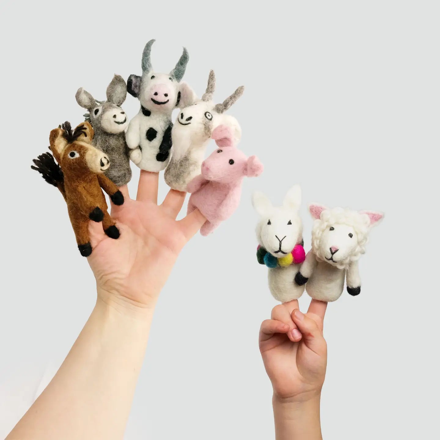 Felt Finger Puppet -Barnyard Buddies