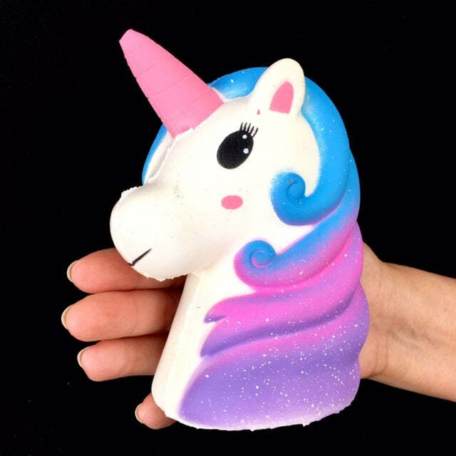 Unicorn Head Squishy 