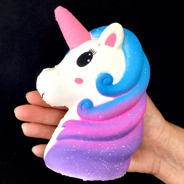 Unicorn Head Squishy 