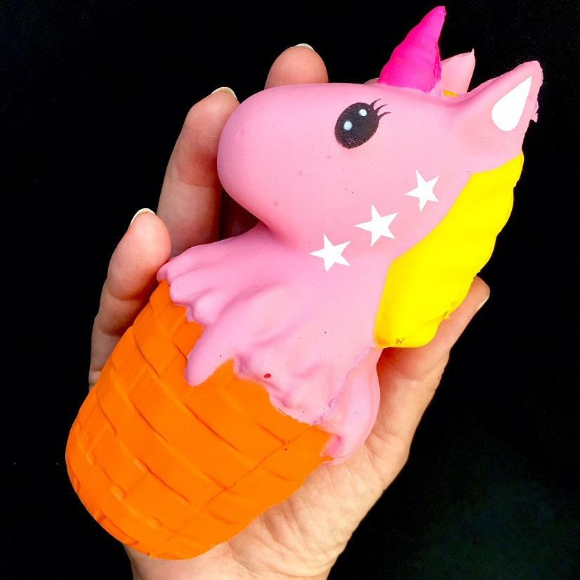 Pink Unicorn Ice Cream Squishy-6