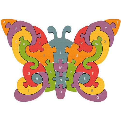 Butterfly A-Z Puzzle