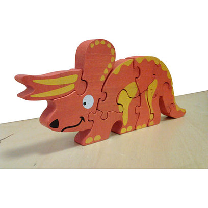 Dinosaur Skeleton Puzzle - Triceratops