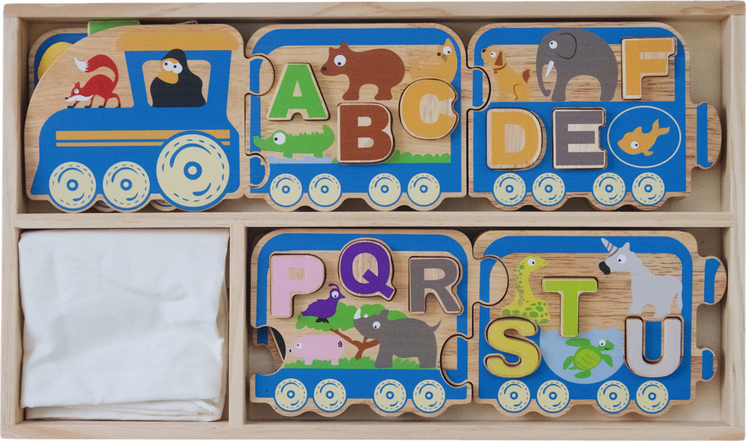 Animal Parade Alphabet Train