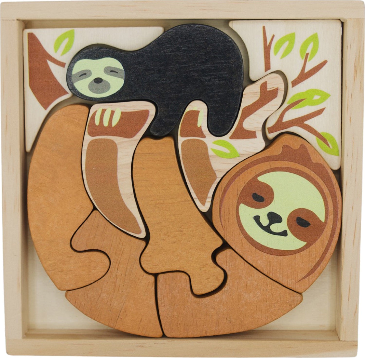 Sloth Family Puzzle