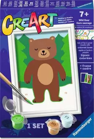 Paint By Number - Wild Bear