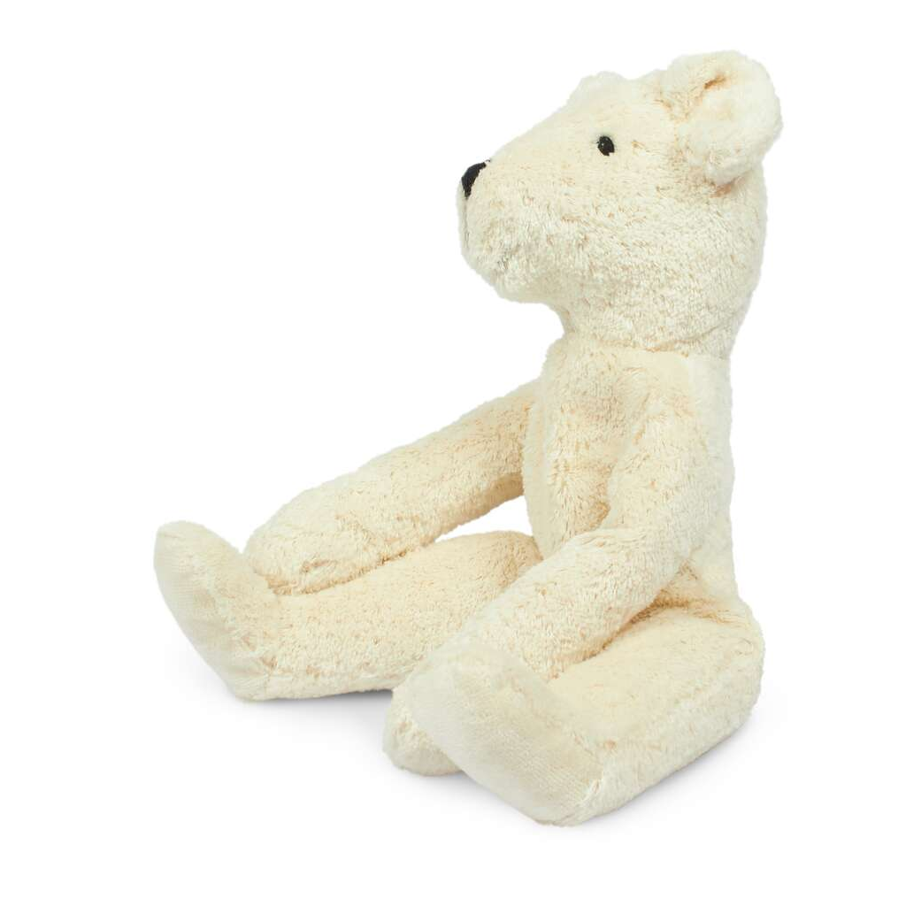 Floppy Animals - Large Bear, White