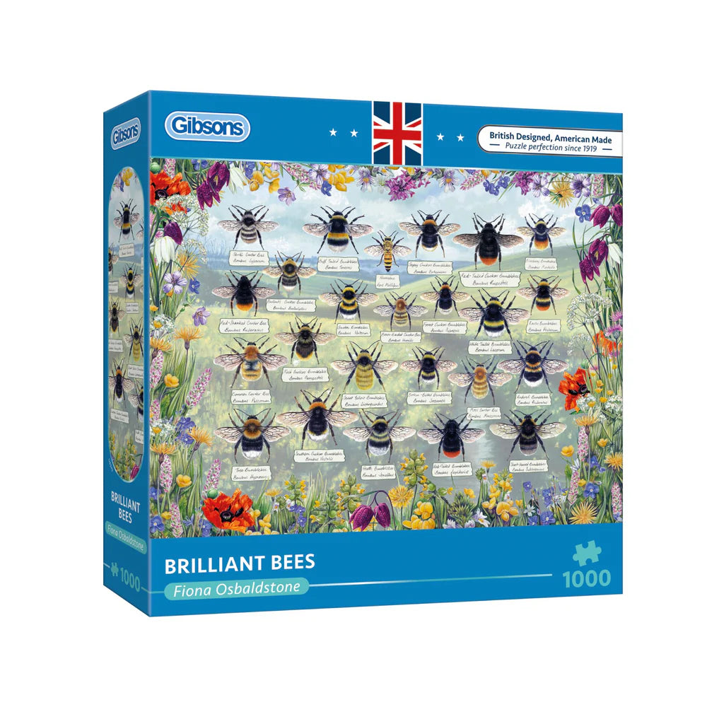 Brilliant Bees - 1000 Pc Puzzle