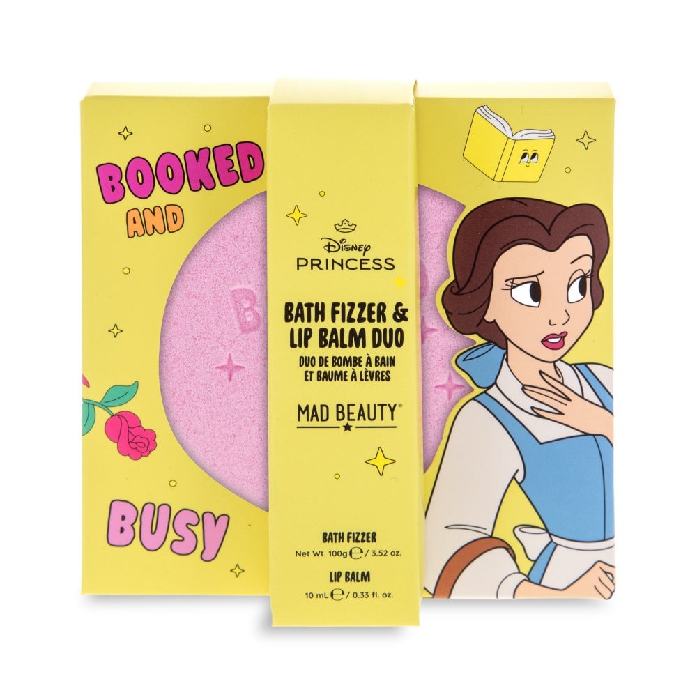 Disney Princess Bath Fizzer and Lip Balm Duo - Belle