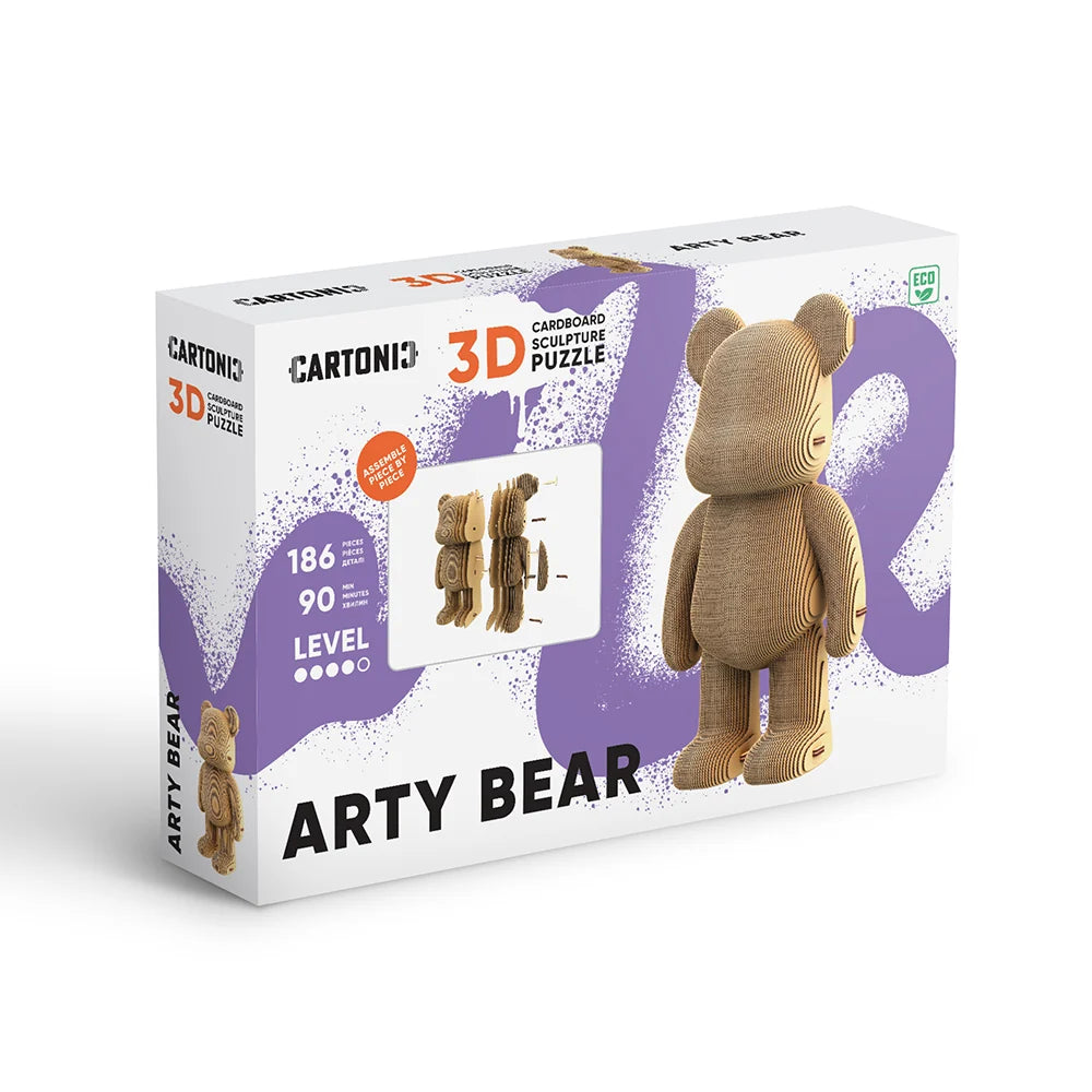 Arty Bear 3D Puzzle