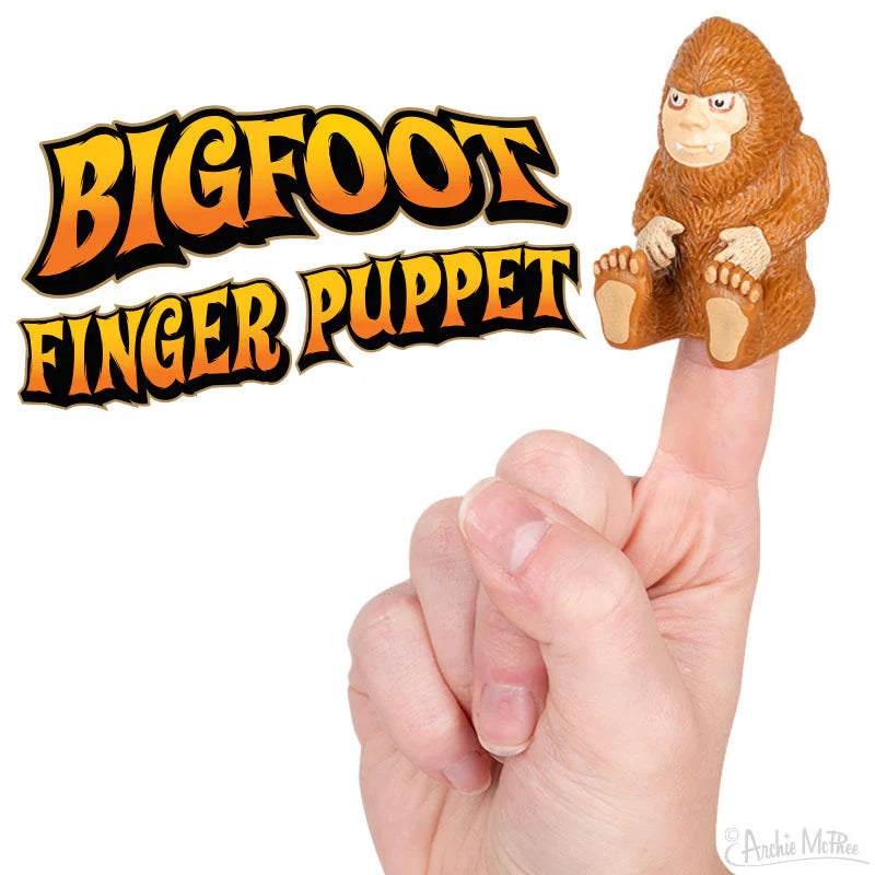 Bigfoot Finger Puppets