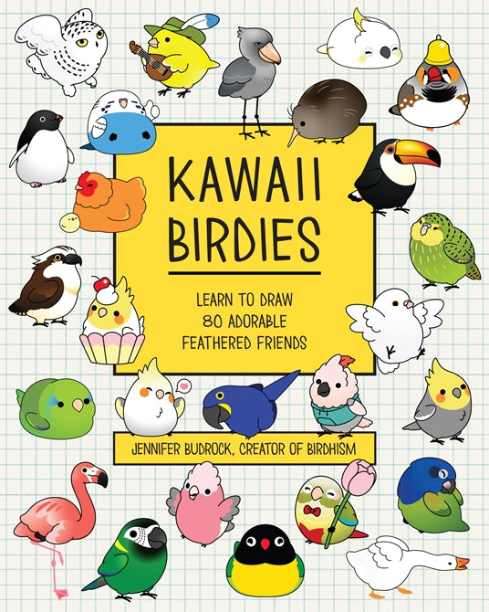 Learn to Draw Kawaii Birdies