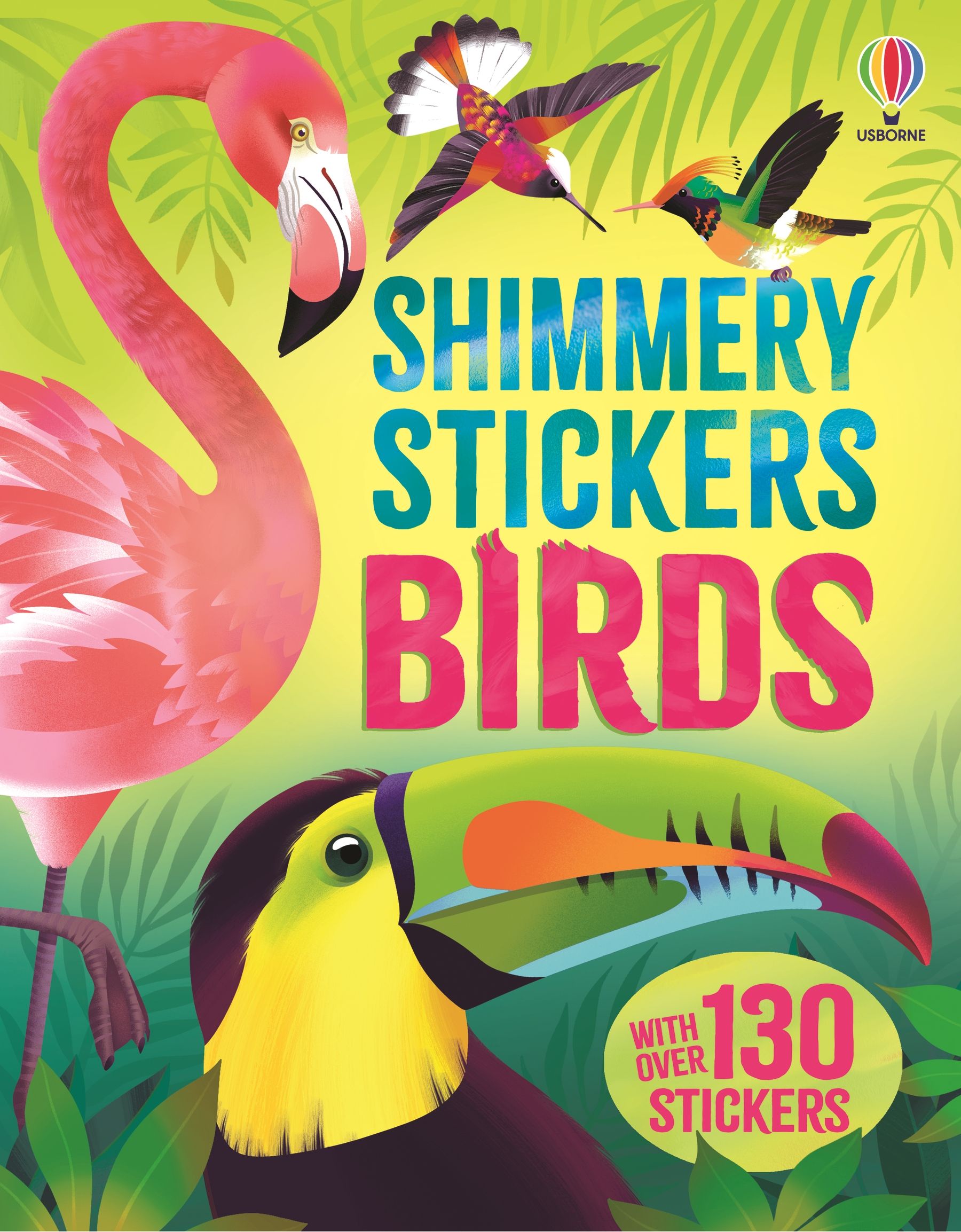 Shimmery Stickers - Birds
