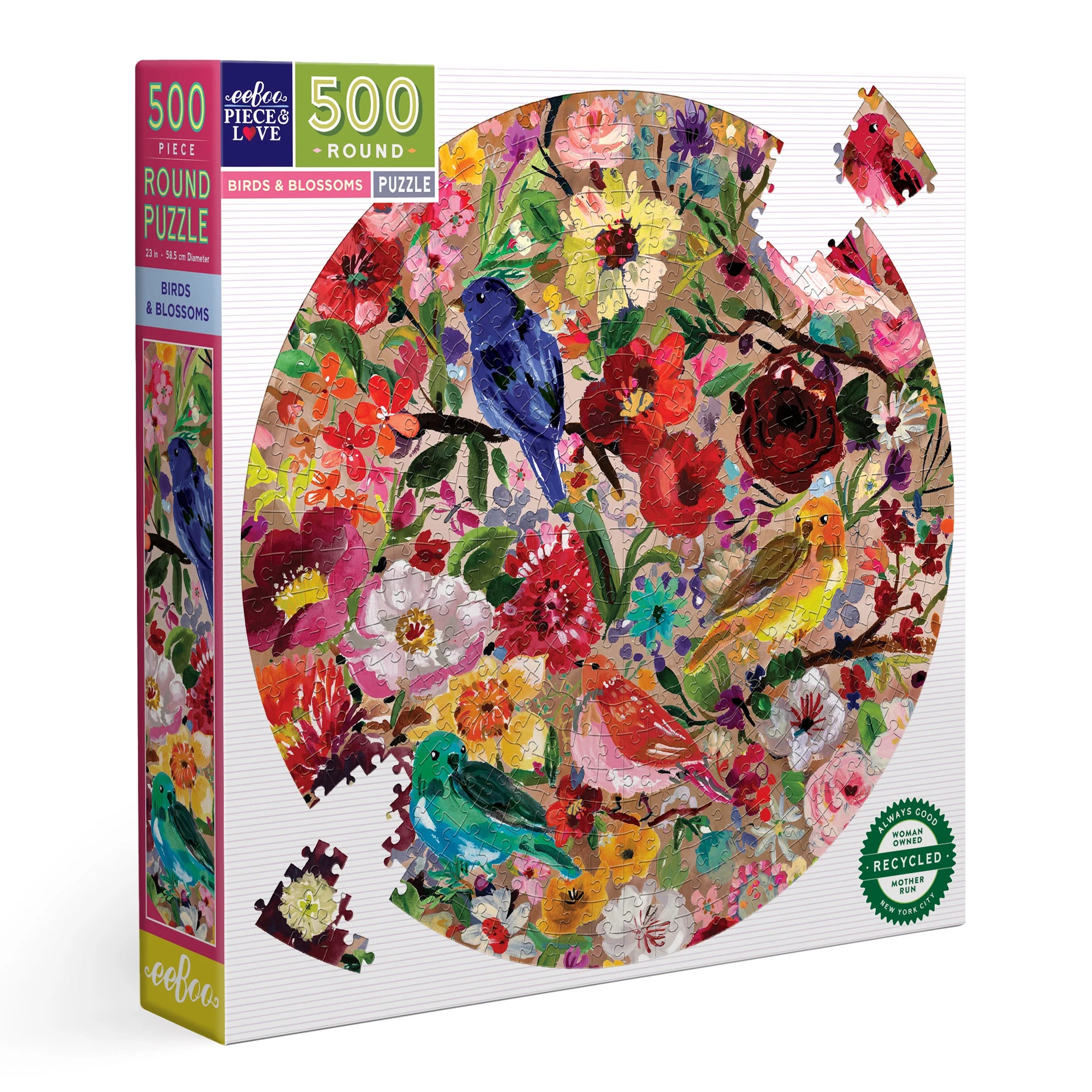Birds and Blossoms Puzzle (500 pc)