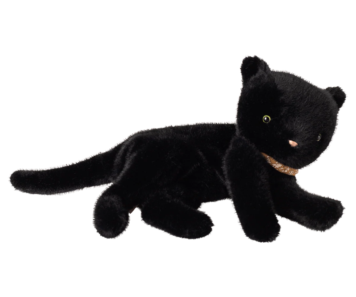 Sleeping Kitten, Medium - Black