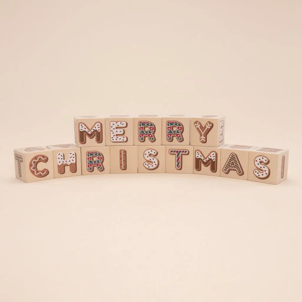 Merry Christmas ABC Blocks