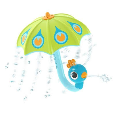 Fill n Rain Peacock Umbrella - Blue