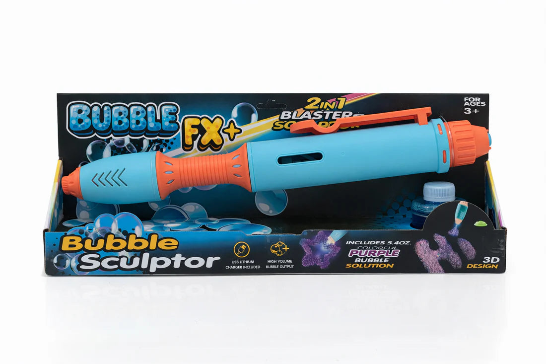Bubble Pen - Blue/Orange