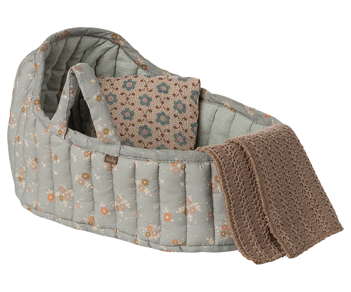 Large Carry Cot - Blue