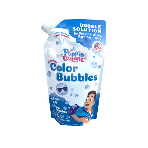 PoppinColorz Refill Pouch 14 oz  - Blazin Blue