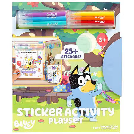 Bluey Sticker and Activity Playset