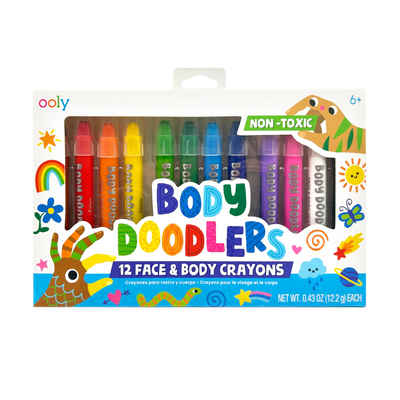 Body Doodlers Face and Body Crayons