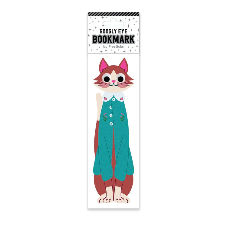 Perfectly Poised Google Eyes Bookmark