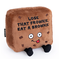 Lose That Frownie, Eat a Brownie Plush