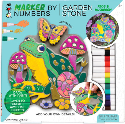 Marker By Number- Garden Stone
