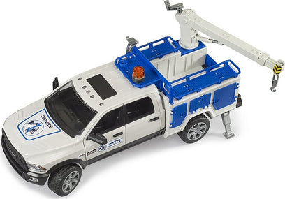 RAM 2500 Service Truck with Rotating Beacon Light