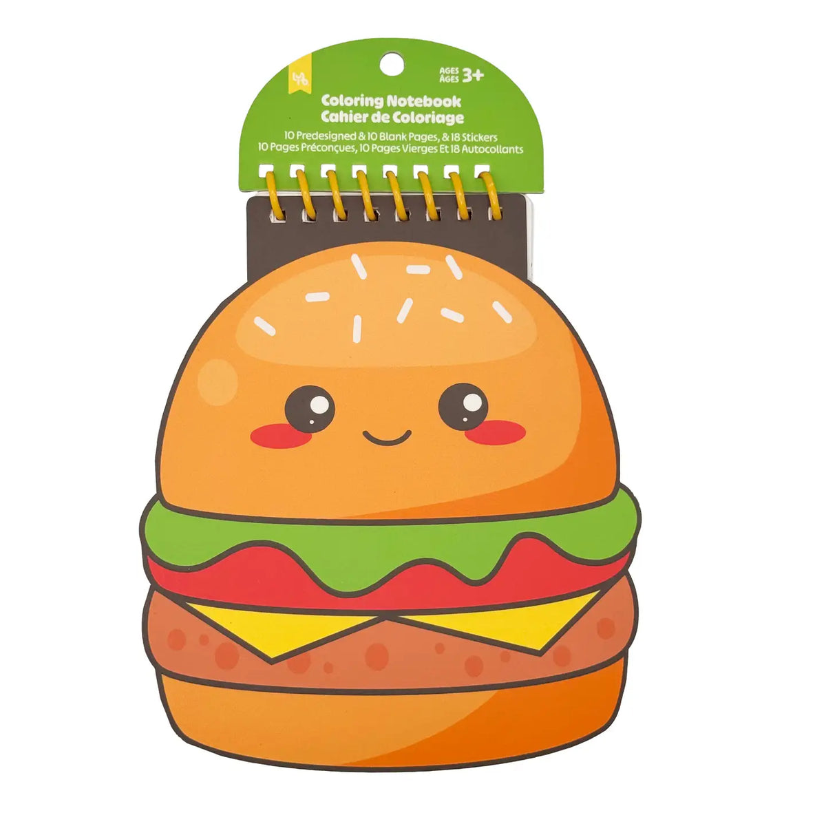 Coloring Notebook - Burger