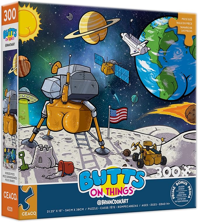 Butts in Space Puzzle