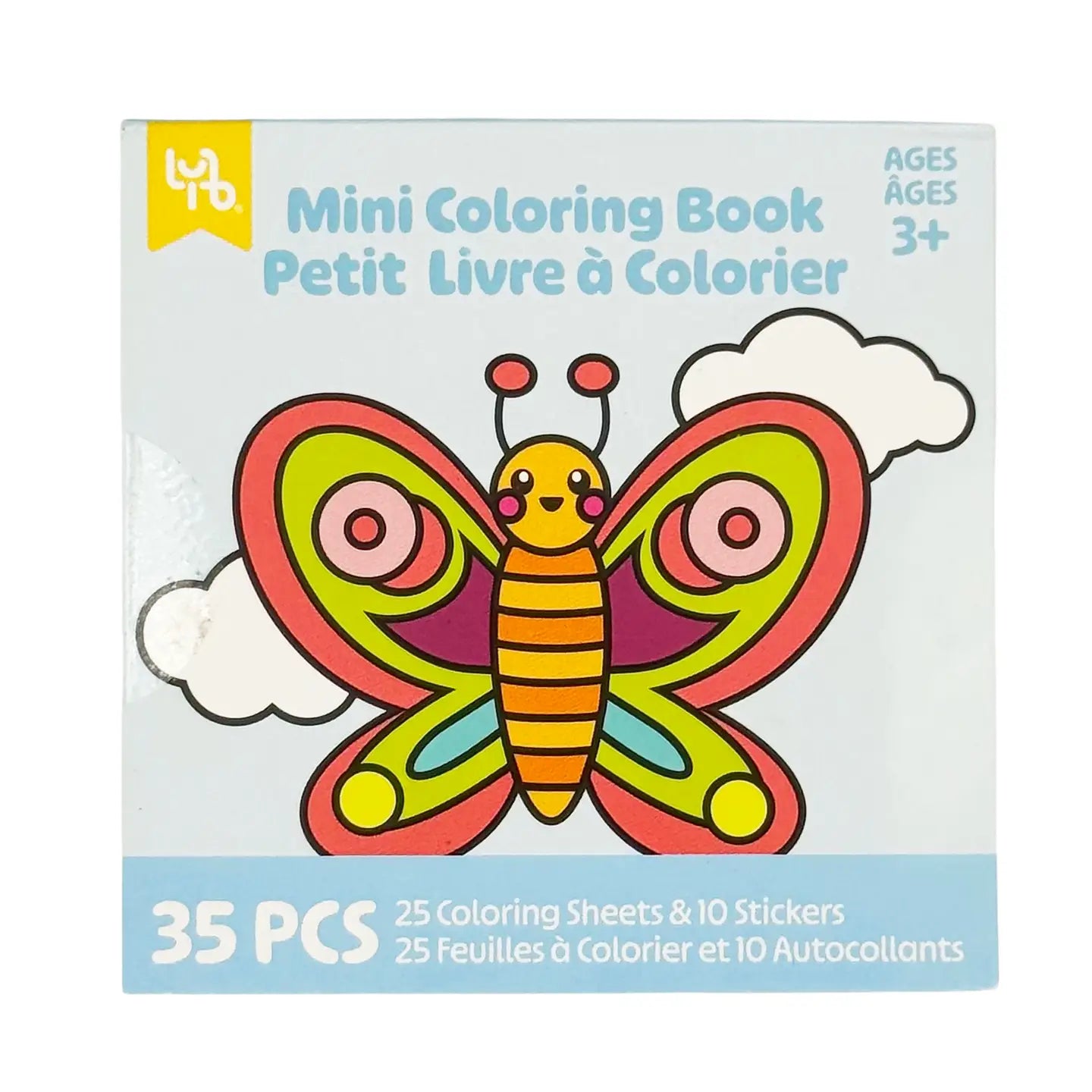 Mini Coloring Book - Butterfly