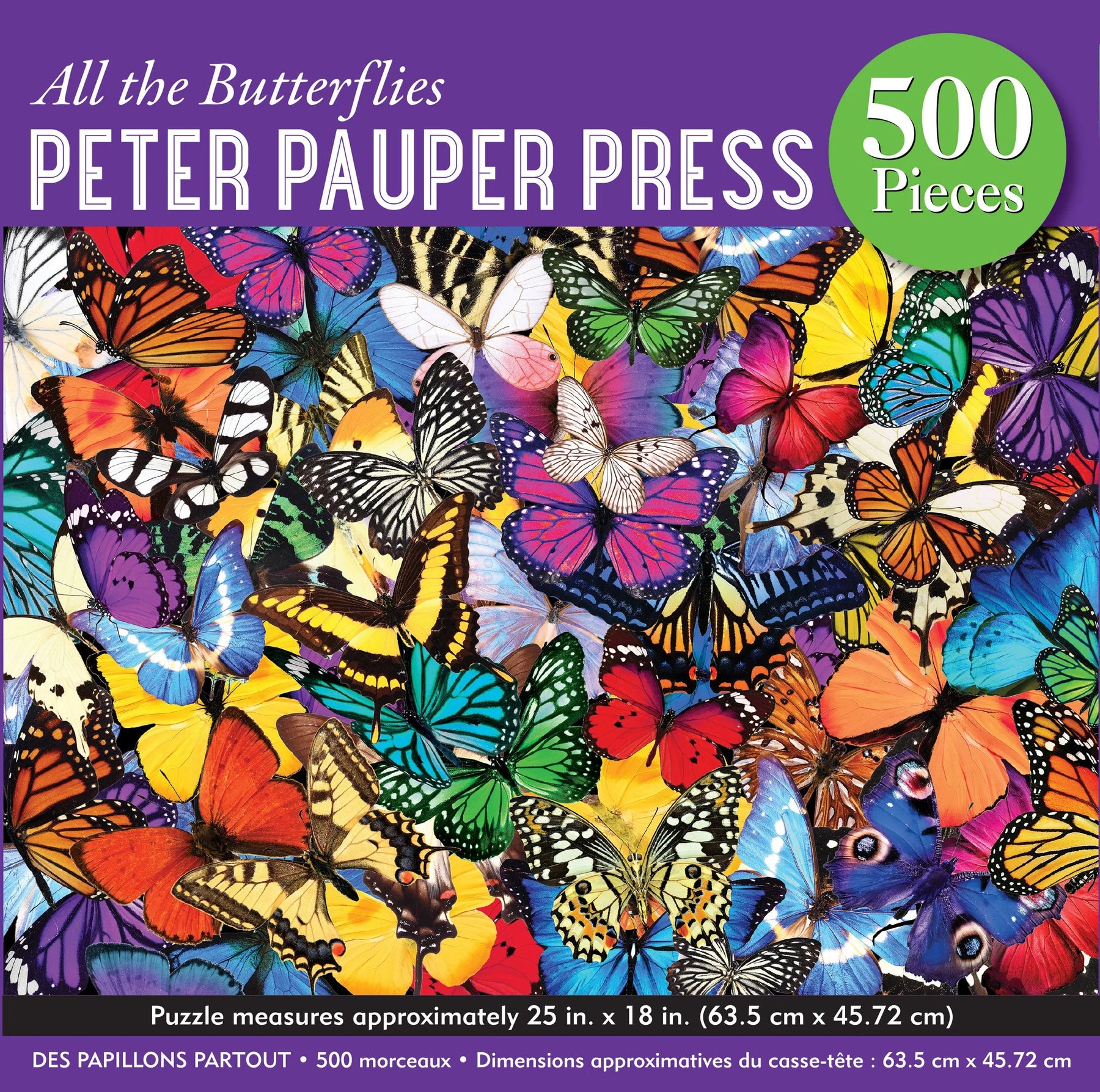 All the Butterflies Puzzle (500 pc)