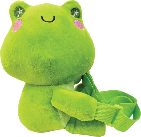 Plush Crossbody - Happy Frog