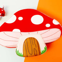 Mushroom House Handbag
