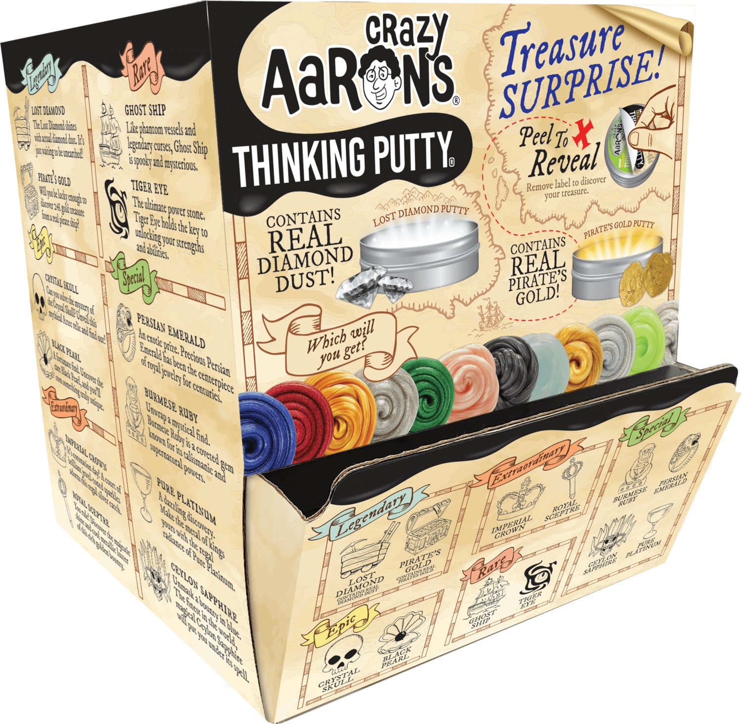 Treasure Surprise 60-Count Mini Tin POP