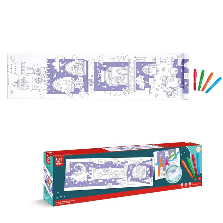 Castle Doodle Paper Roll