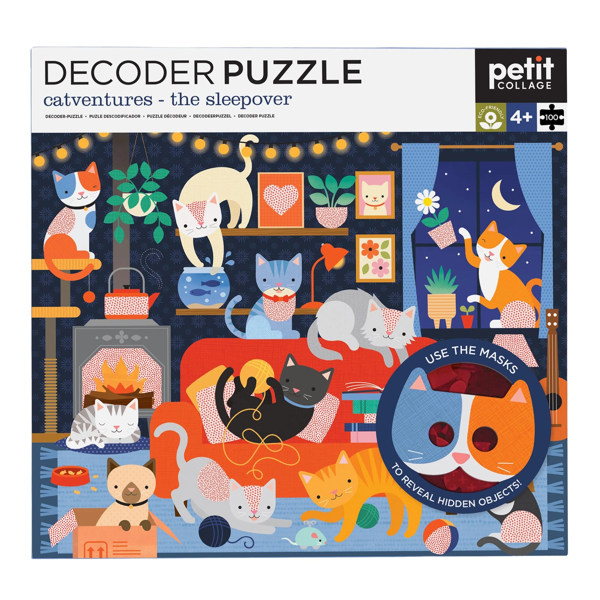 Catventures: The Sleepover (100 pc puzzle)