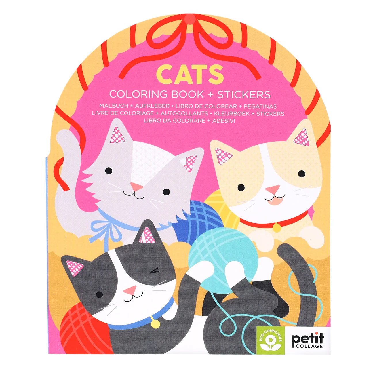 Coloring & Sticker Book - Cats