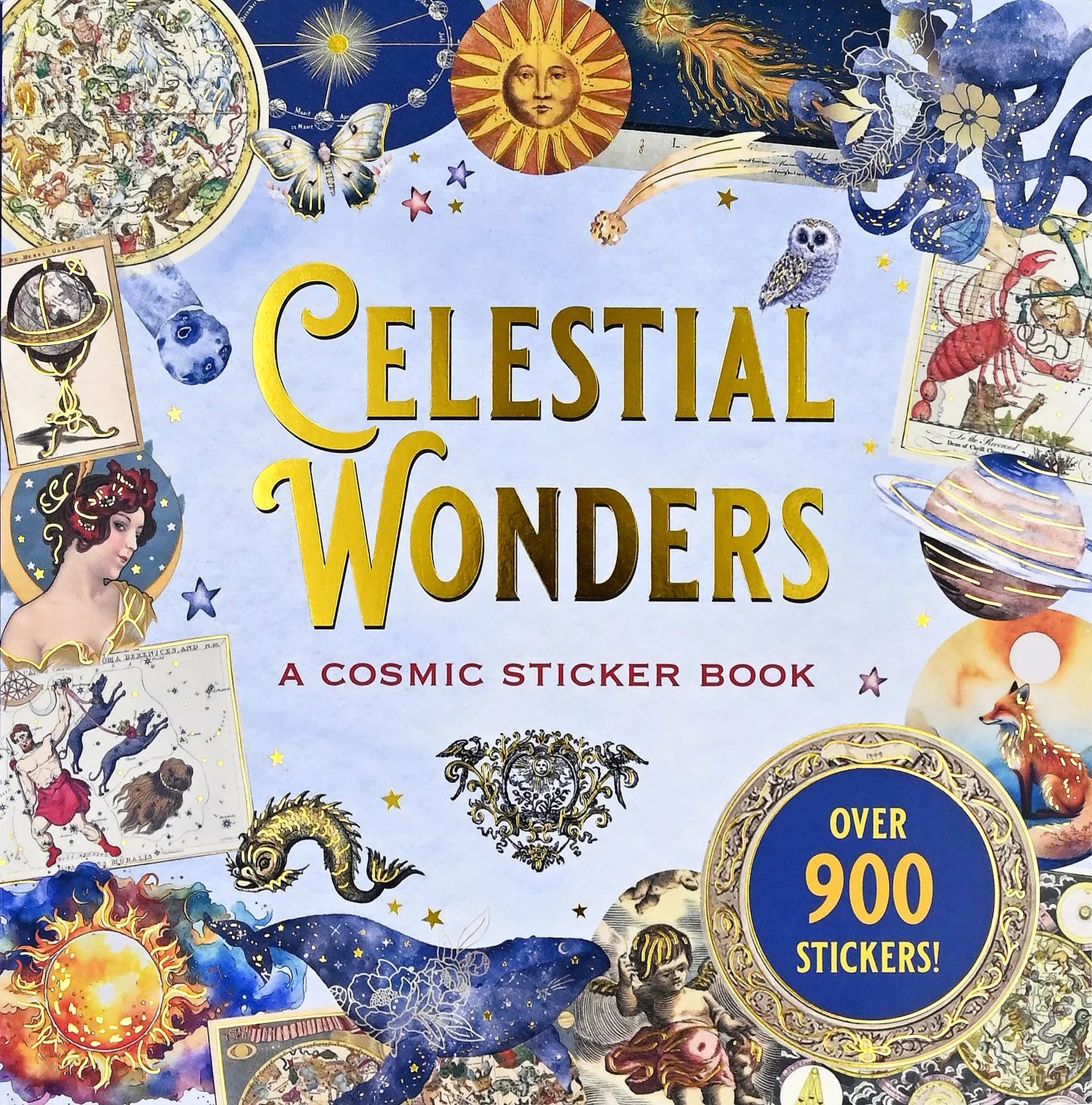 Celestial Wonders Sticker Booker