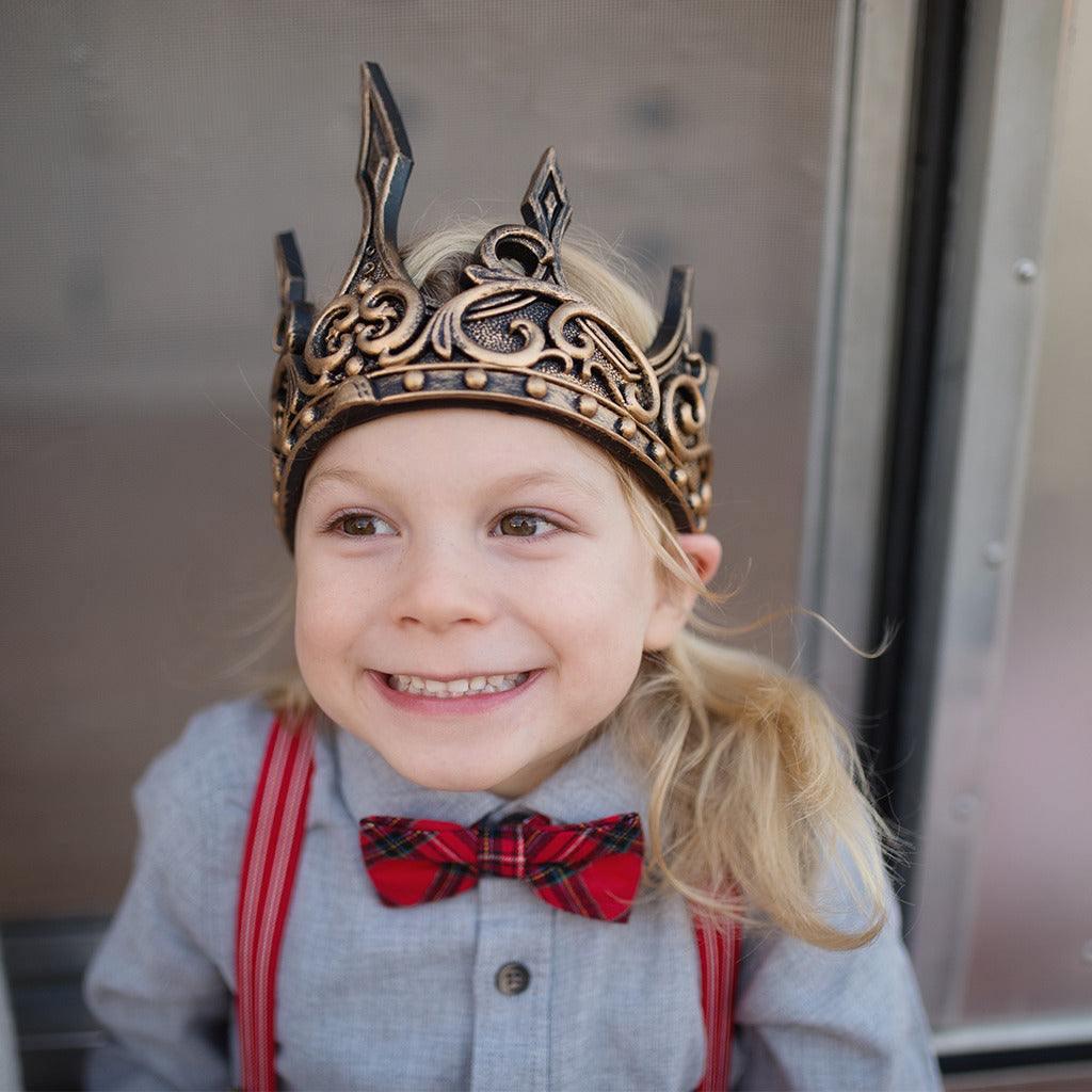 Medieval Crown, Gold/Black