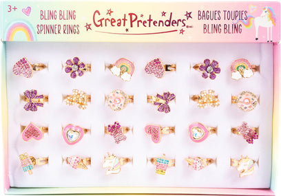 Bling Bling Spinner Rings (Assorted)