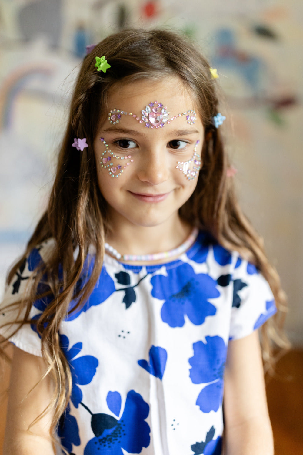 Rainbow Star Mini Hairclips